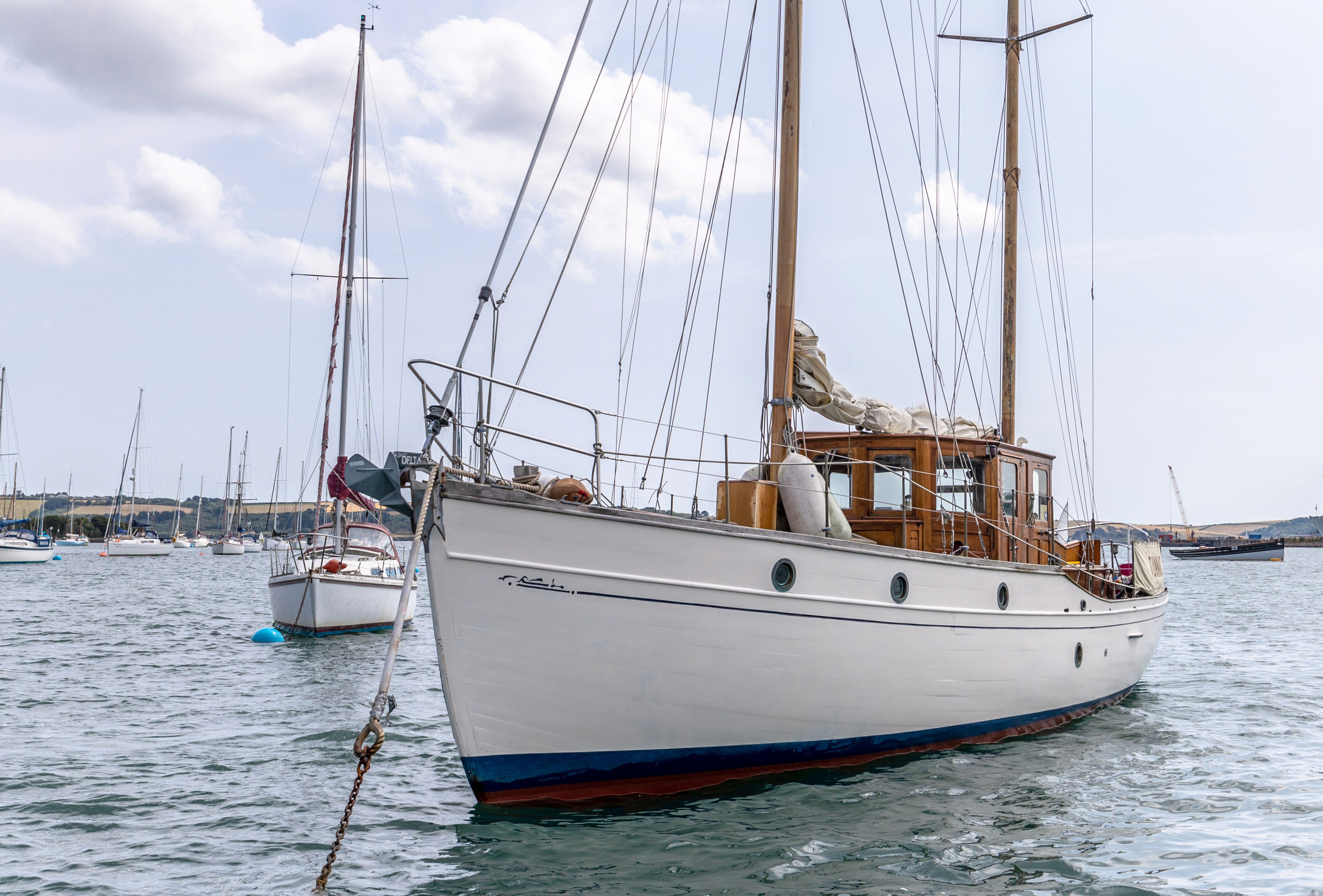 classic sailing yacht for sale uk