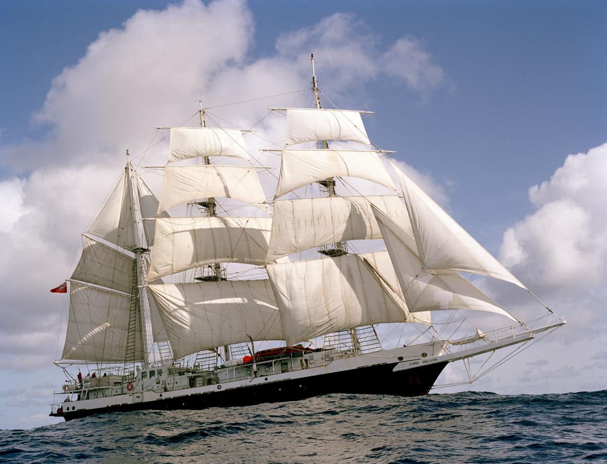3 masted sailing yacht