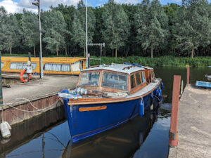 classic wooden motor yachts for sale