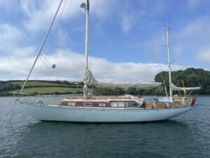 Classic GRP John Alden sailing yacht for sale